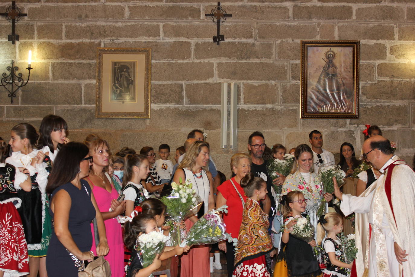 Así han vivido los casareños el recibimiento a la Virgen
