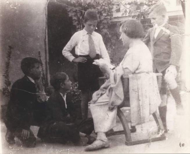 Imagen del maestro y escritor Ángel Rodríguez Campo, conocido como Helénides de Salamina.