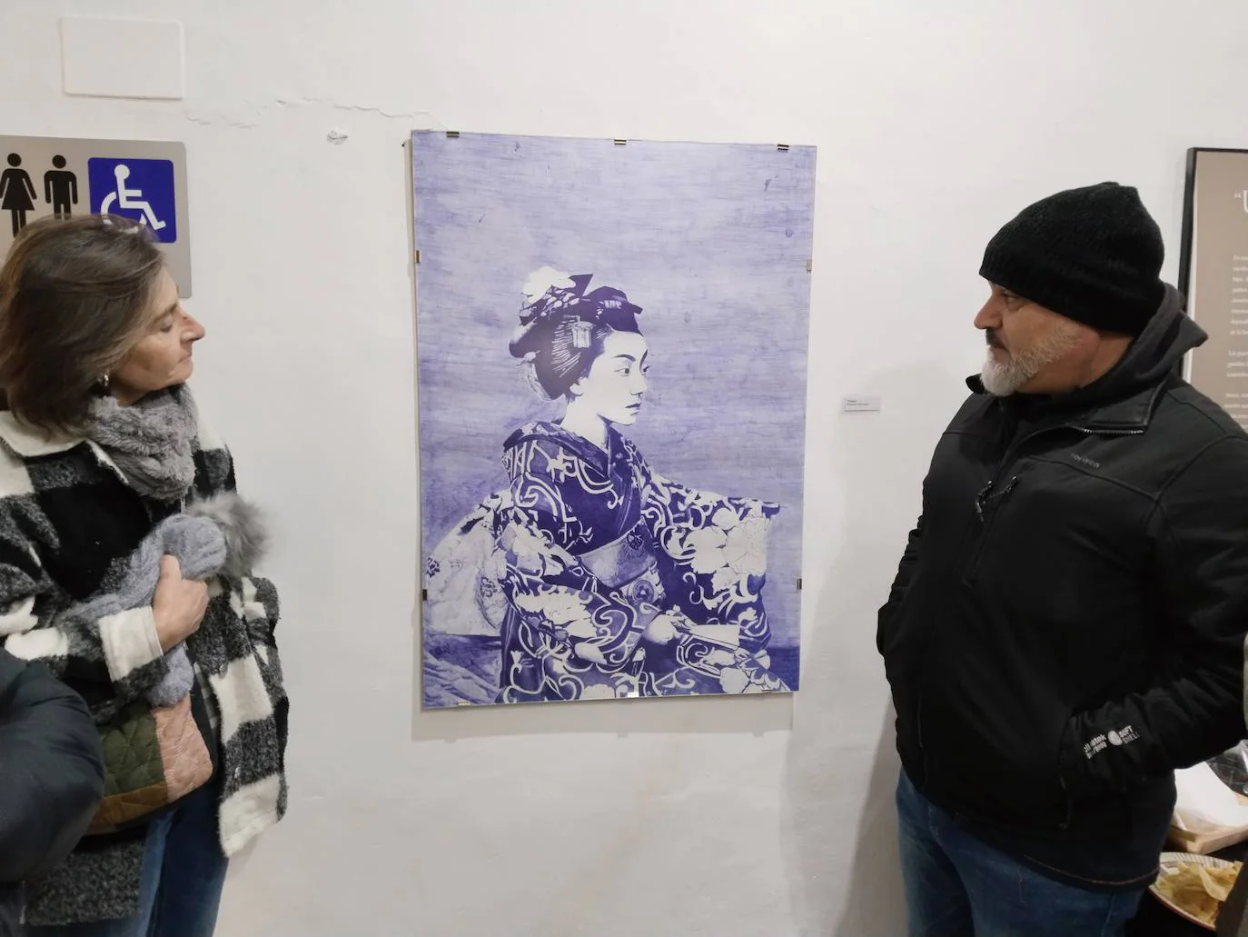 Imagen secundaria 1 - El Museo del Queso abre sus puertas al mundo artístico, y Candela Borges expone por primera vez su obra