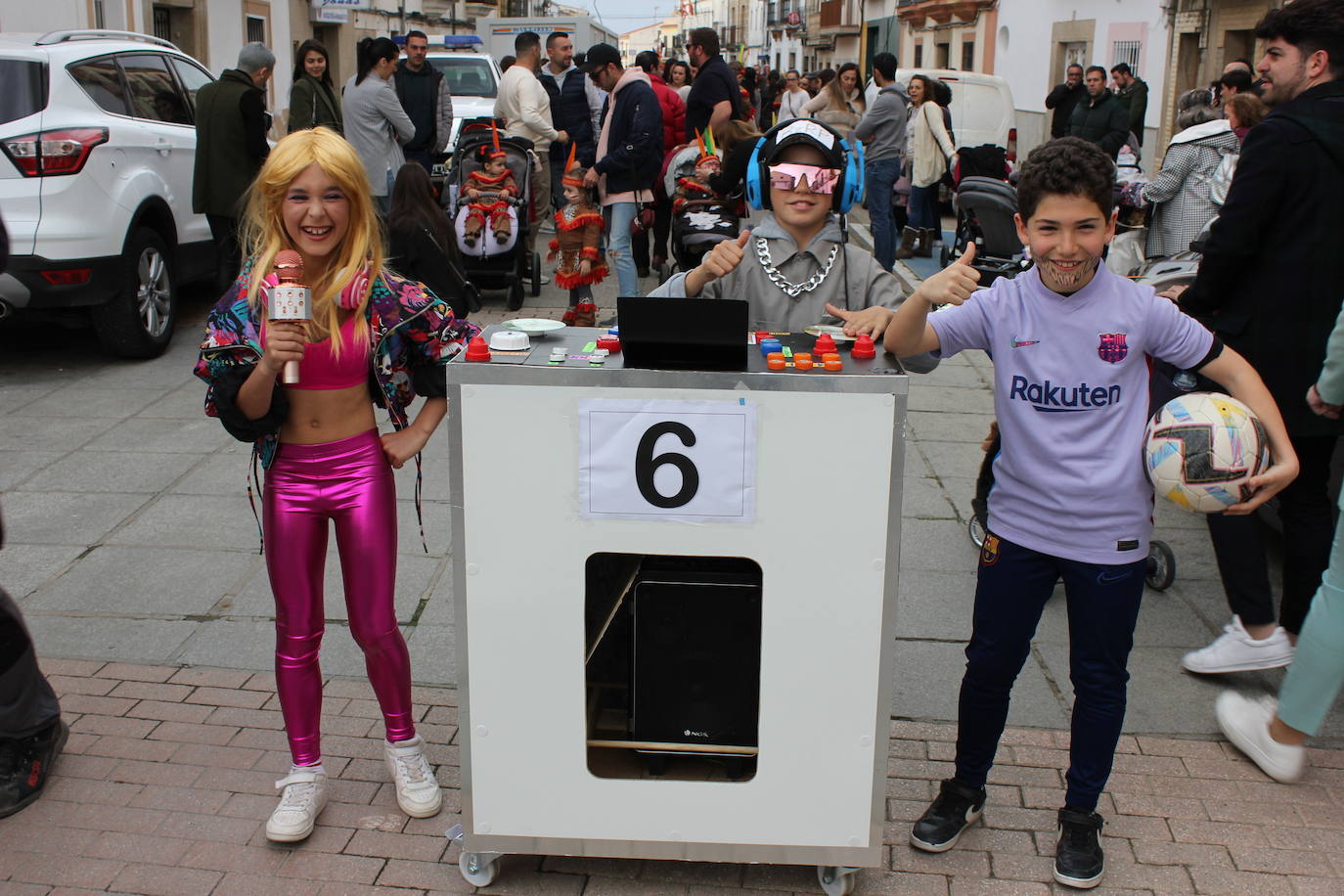 Fotos: El Carnaval casareño entusiasma a personas de todas las edades