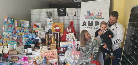 Un único acertante se llevará hoy la cesta de regalos más grande y numerosa de Casar de Cáceres