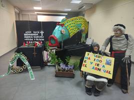 Escenario creado en esta edición para el Martes de Carnaval.