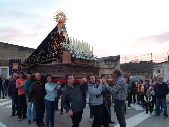 La Soledad está preparada para su traslado a la parroquia
