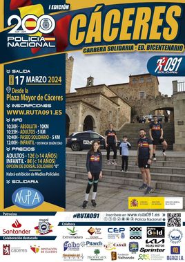 La I Carrera Solidaria 'Ruta 091' ayudará a asociados de NUPA, entre ellos, dos niños casareños