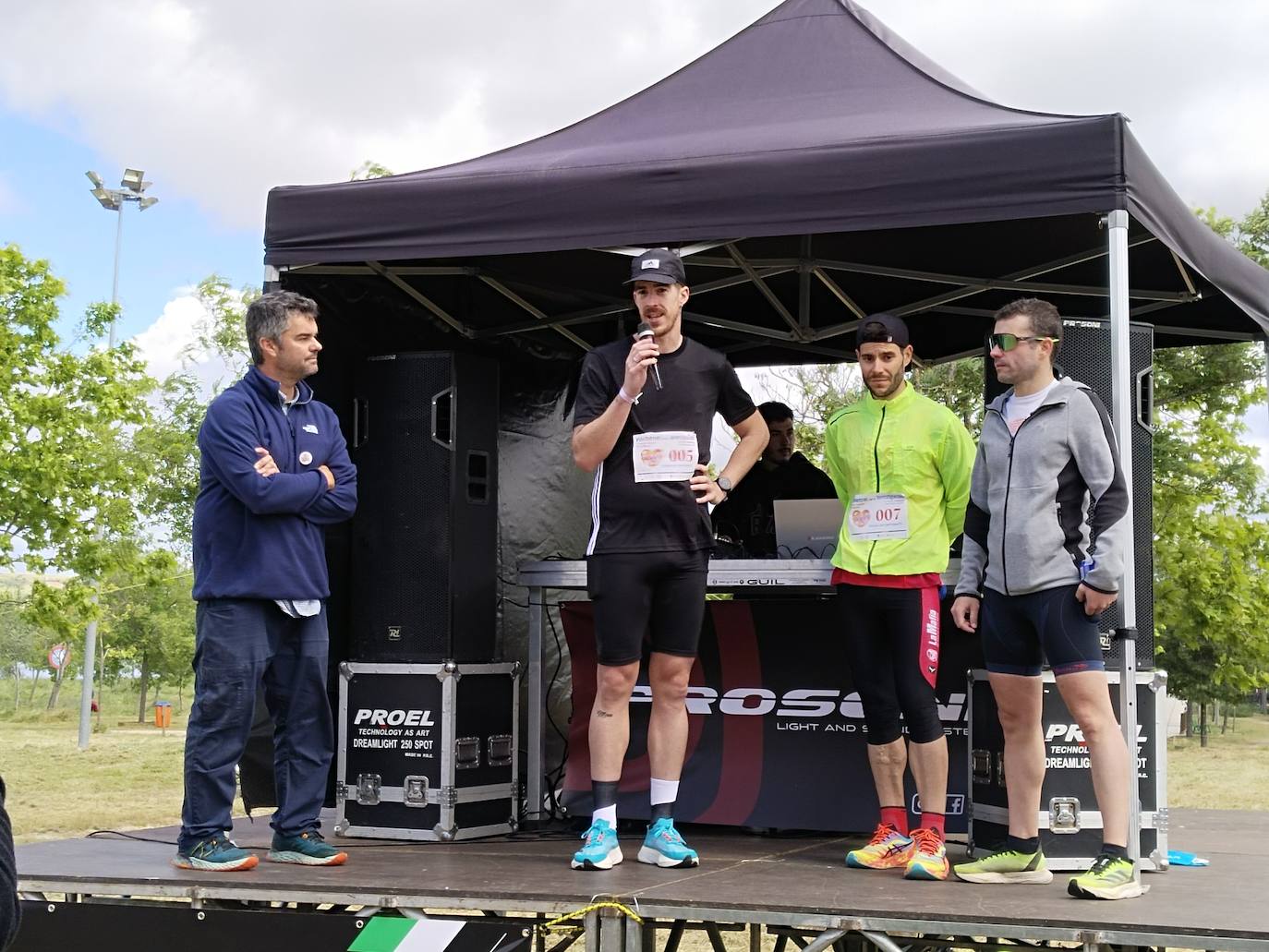 Así ha vivido Casar de Cáceres sus 12 horas solidarias 'Kilómetros por la investigación'