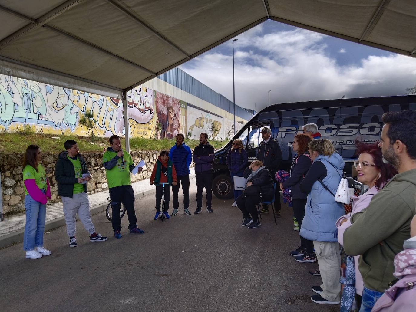 Así ha vivido Casar de Cáceres sus 12 horas solidarias 'Kilómetros por la investigación'