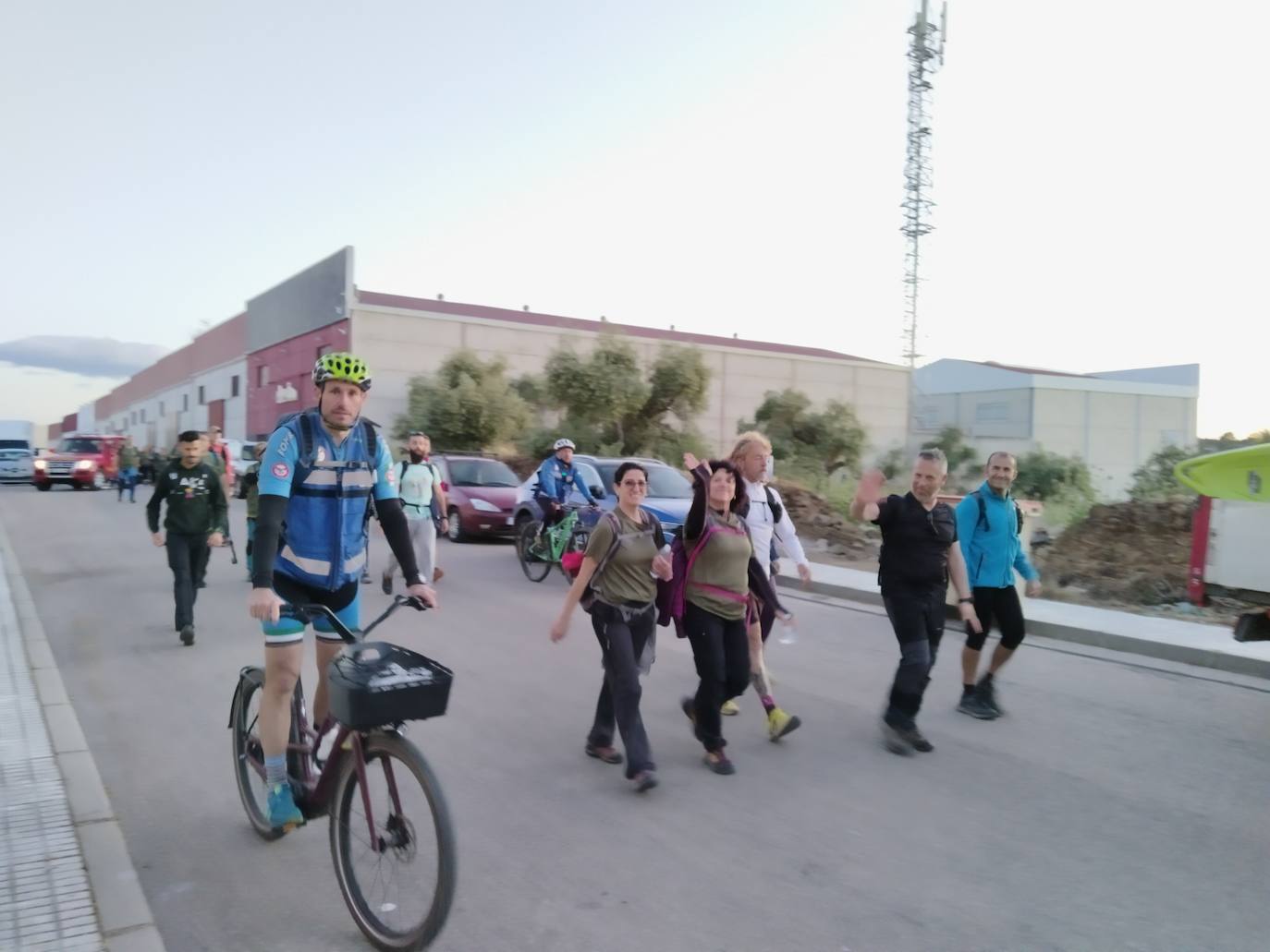 Así ha vivido Casar de Cáceres sus 12 horas solidarias &#039;Kilómetros por la investigación&#039;