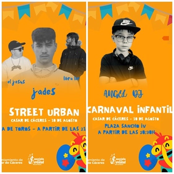Casar de Cáceres se prepara para vivir hoy su gran noche de Carnaval y música en la calle