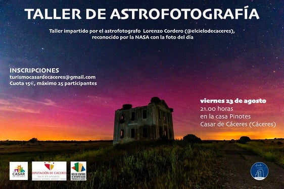 El programa 'Al fresco de una noche de verano' despedirá agosto con dos actividades en la Casa Pinotes