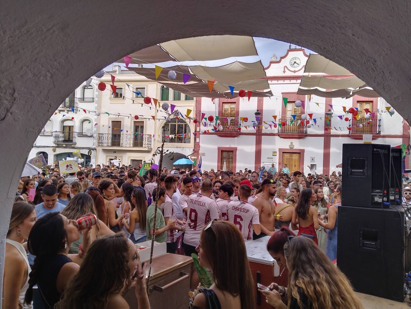 Los casareños exprimen al máximo las fiestas de día