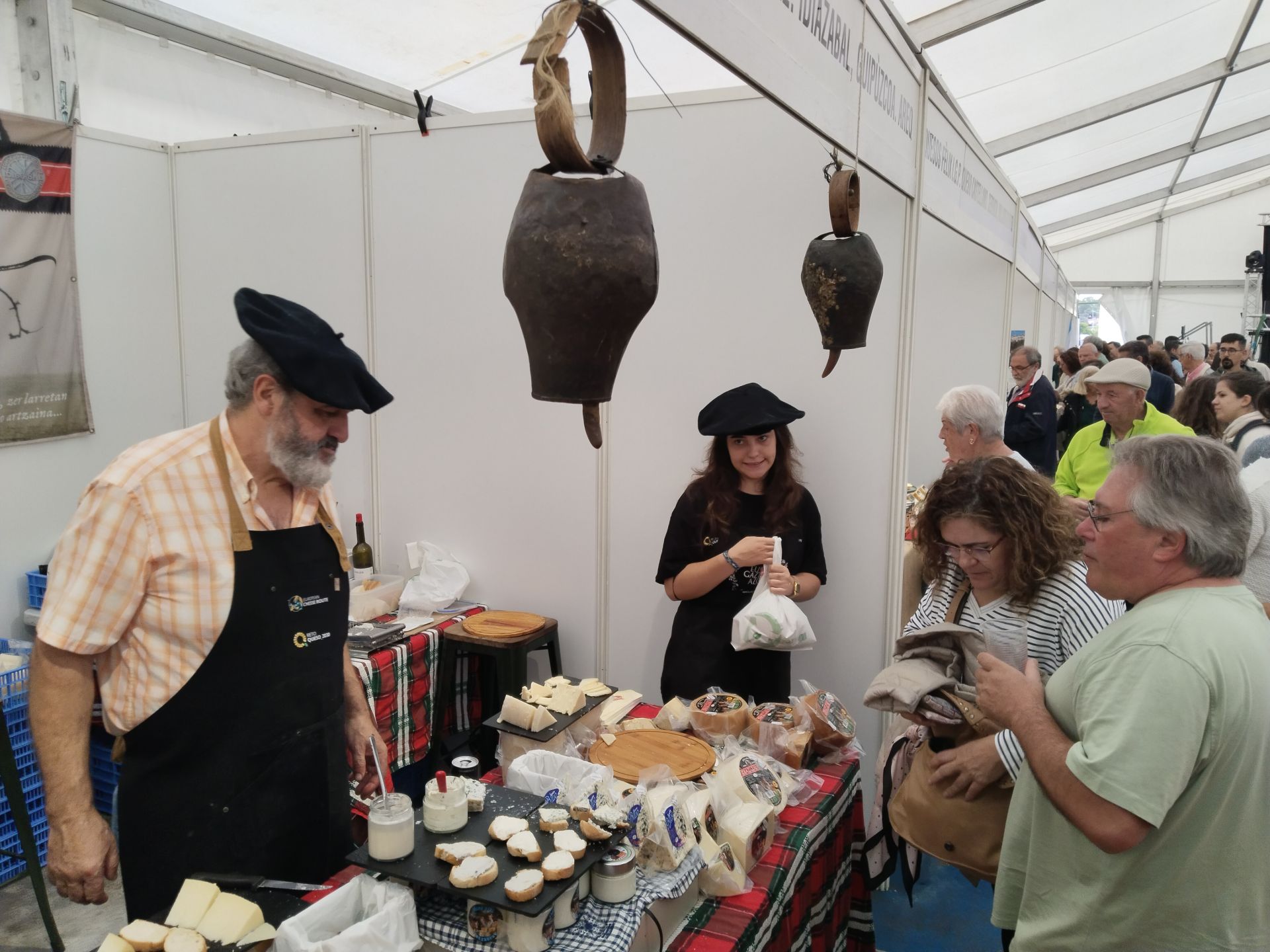 La Feria Europea del Queso echa el cierre a tres días intensos de degustaciones y actividades
