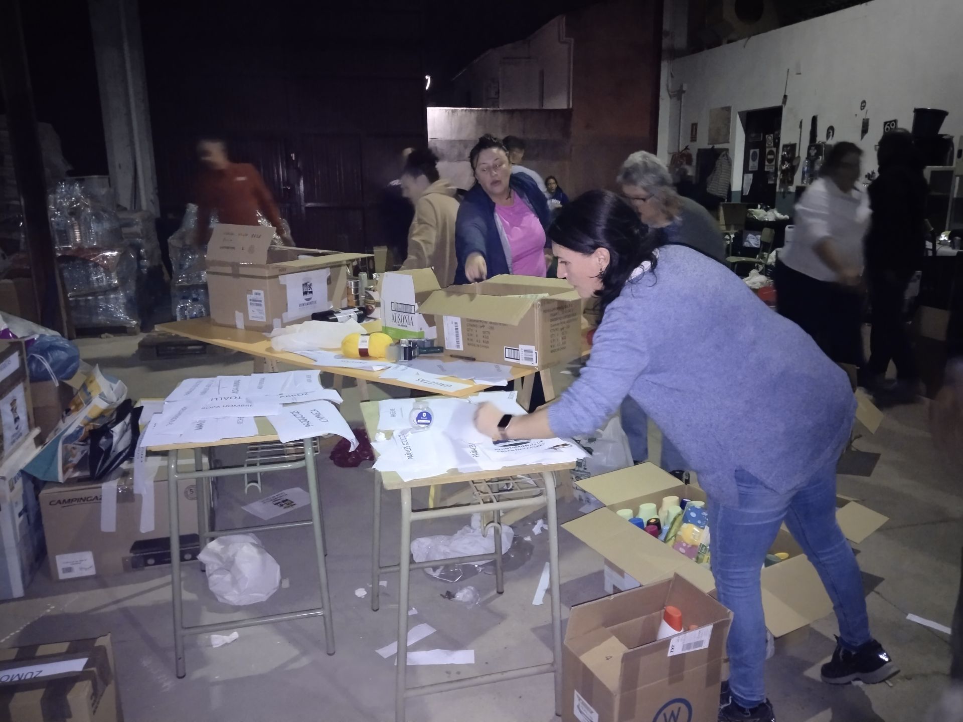 Imagen secundaria 1 - Solidaridad máxima de los casareños a los afectados por la DANA