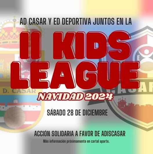La II Kids League tendrá lugar el 28 de diciembre