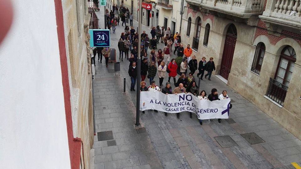 Marcha contra la violencia hace unos días. 