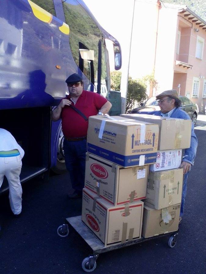 Decenas de cajas fueron entregadas el pasado 6 de dicidembre. 