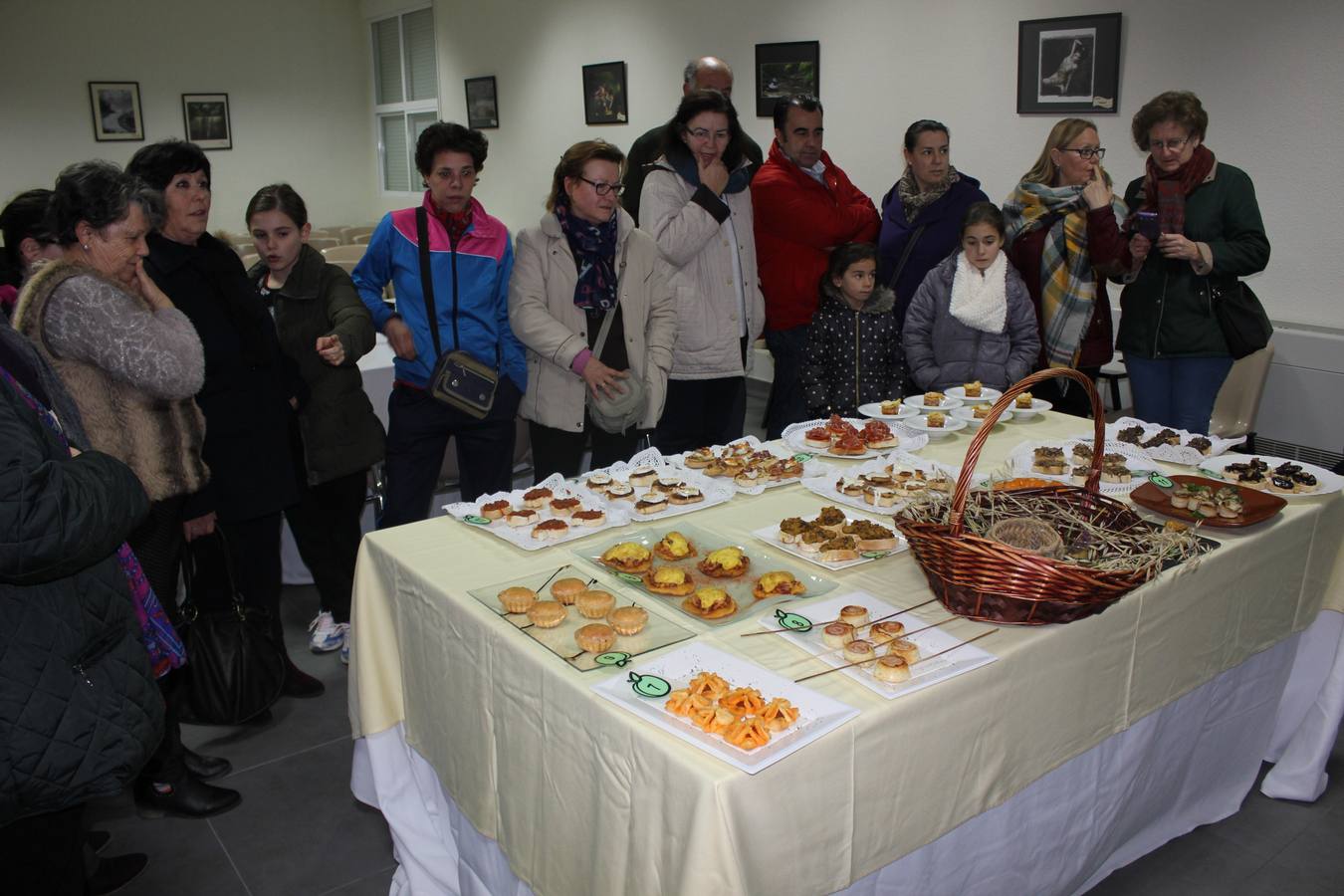 19 tipos de tapas tradicionales se presentan al I Concurso gastronómico de Sancho IV
