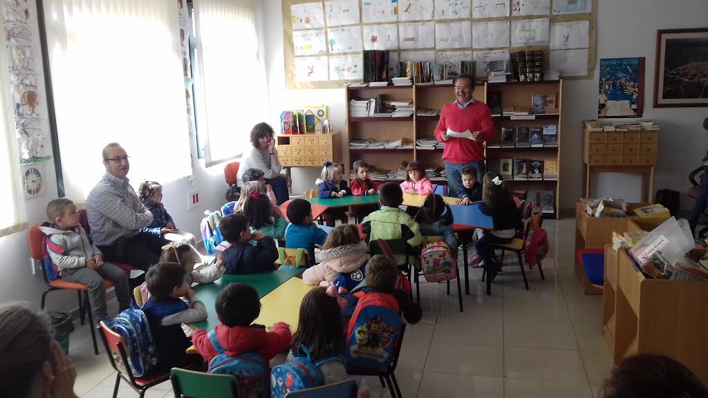 Niños del primer curso de infantil. 