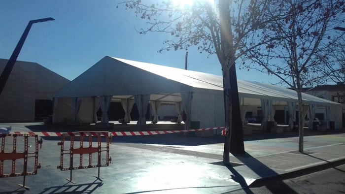 La caseta se traslada este año a la plaza de Sancho IV. L.C.G.