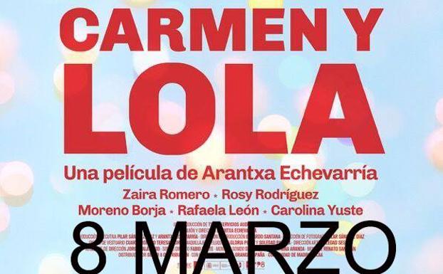 El auditorio del Centro Cultural acoge el viernes 8 de marzo la proyección de la película 'Carmen y Lola' 