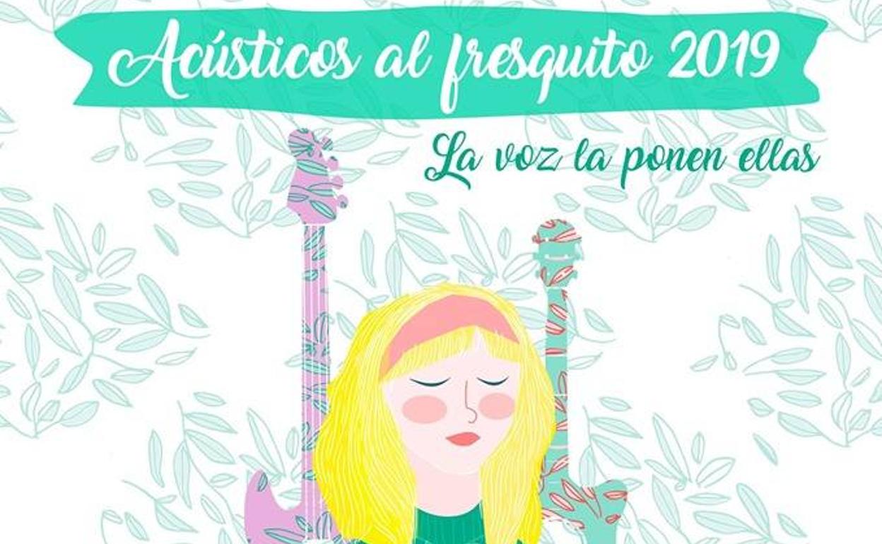 Cartel «Acústicos al Fresquito» 2019