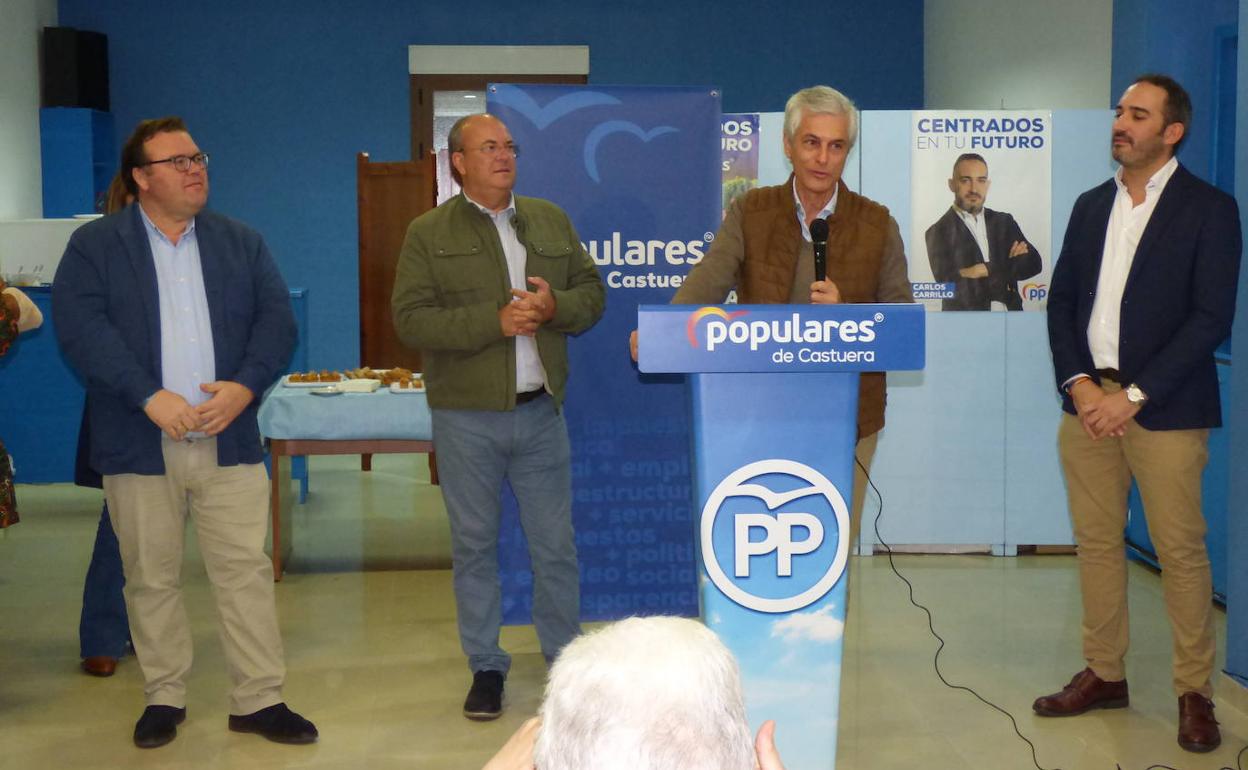 Acto del PP en Castuera 