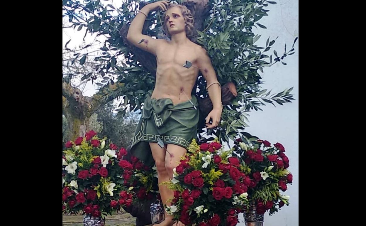 San Sebastian, patrón de Puerto Hurraco 