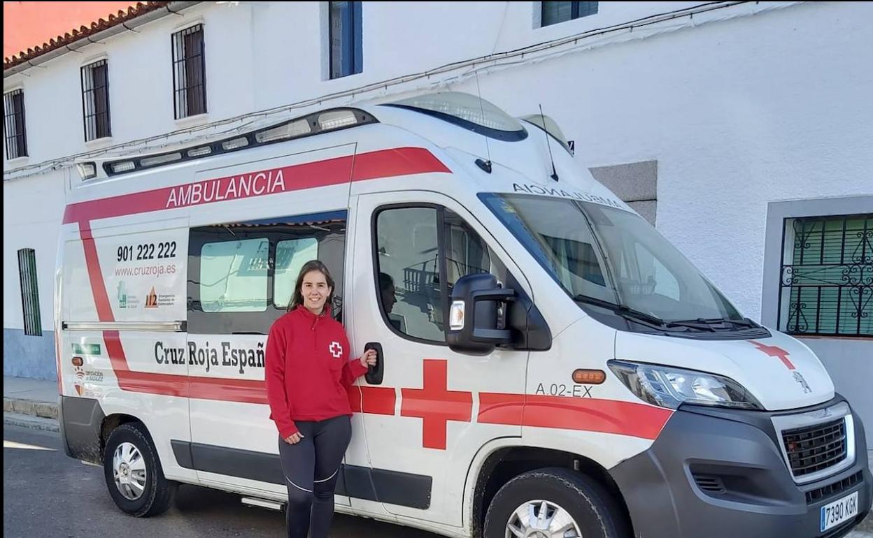 Marta Sánchez, delegada Especial de Cruz Roja en Castuera 