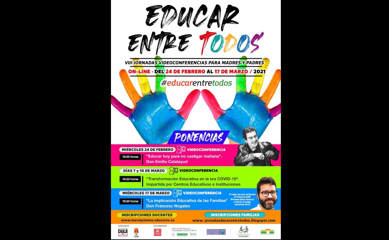 El Centro de Profesores y Recursos (CPR) de Castuera organiza la octava edición de las jornadas 'Educar entre todos'