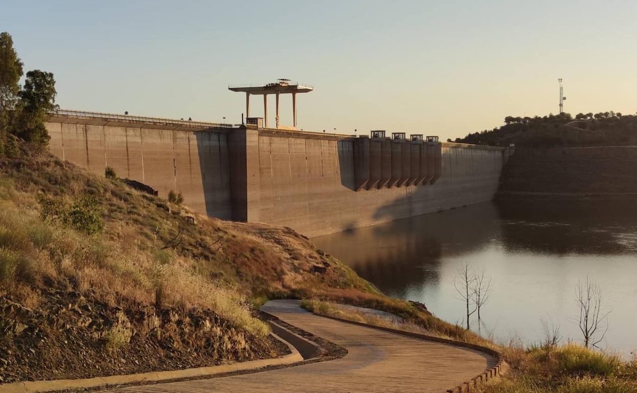 Presa de La Serena 7 junio 2021 