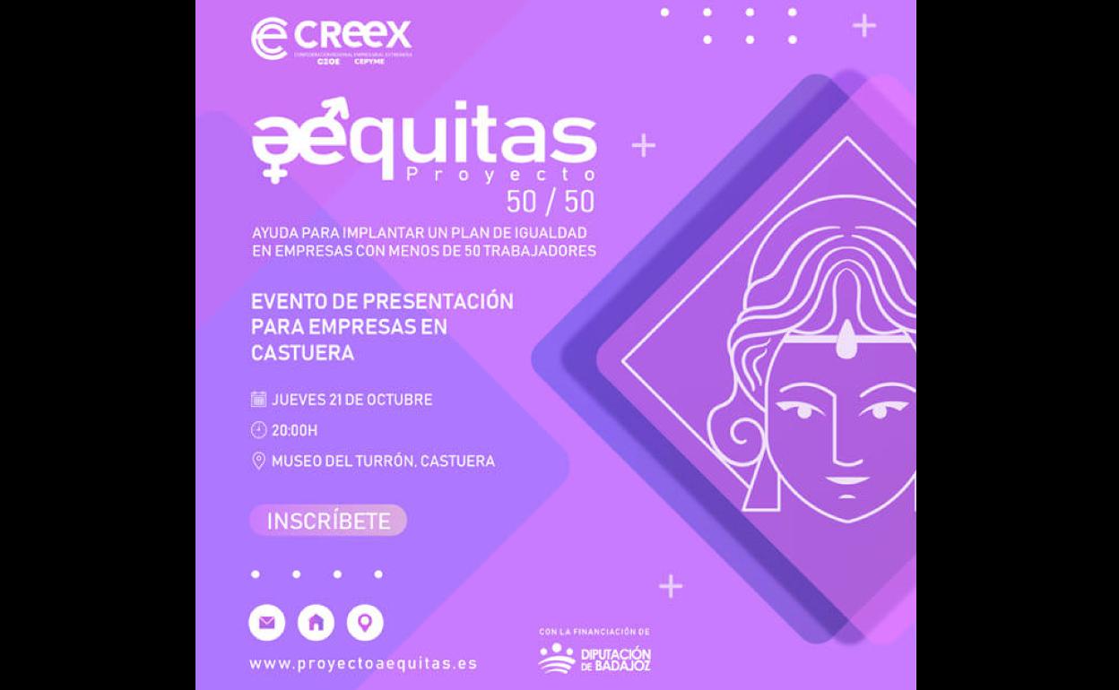 La Confederación Regional Empresarial Extremeña (CREEX) presentará en Castuera su Proyecto Aéquitas