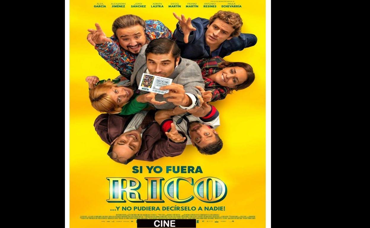 El auditorio del Centro Cultural acoge este viernes 26 de noviembre la proyección de la comedia 'Si yo fuera rico'