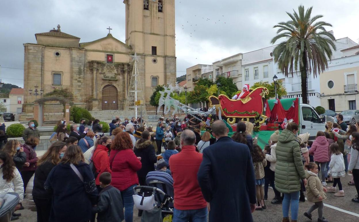 Papá Noel llega a Castuera 