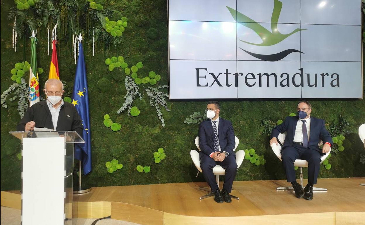 Stand Junta de Extremadura en Fitur 2022 
