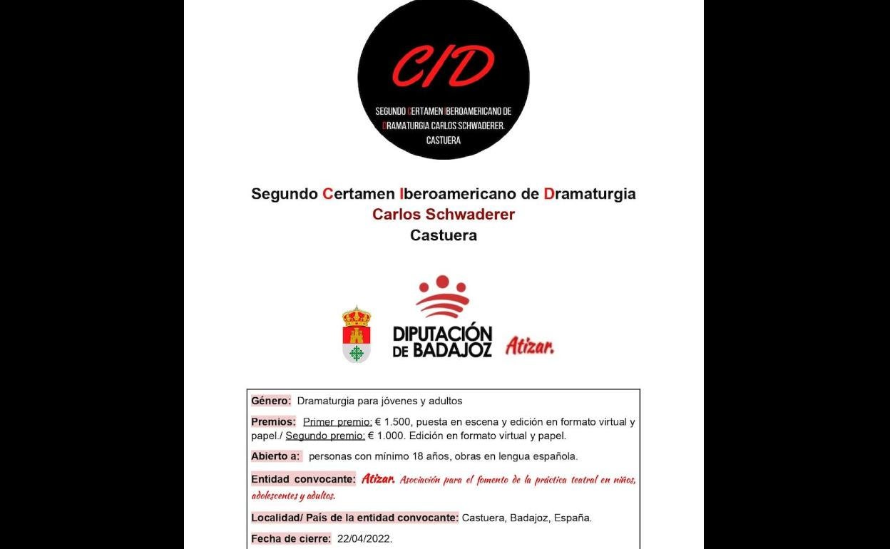 IIº Certamen Iberoanericano de Dramaturgia.
