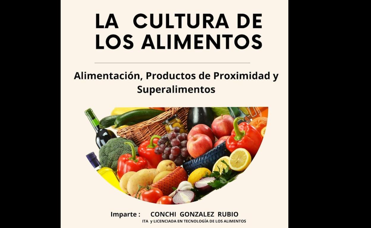 La Universidad Popular programa una charla sobre 'alimentación, productos de proximidad y superalimentos'