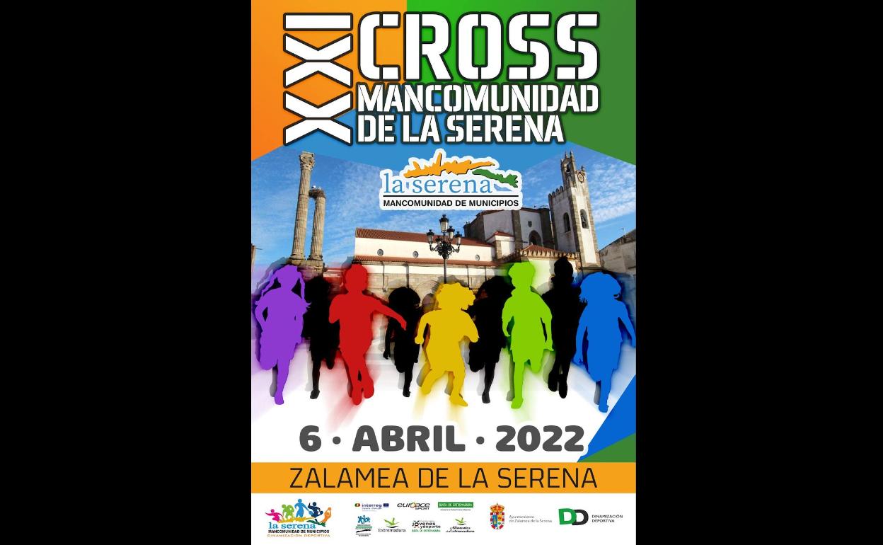 La XXI edición del Cross de la Mancomunidad de Municipios La Serena se celebrará este año en Zalamea