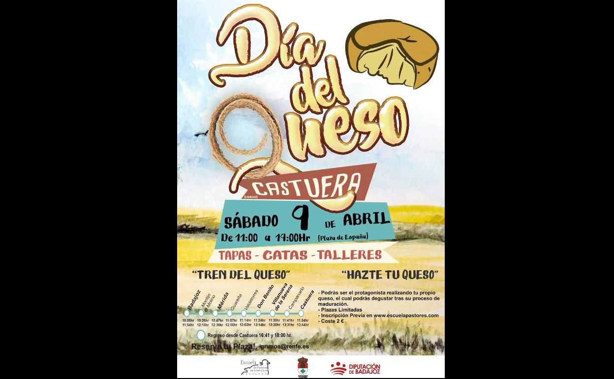 Todo listo para la celebración del III Día del Queso de Castuera este sábado 9 de abril