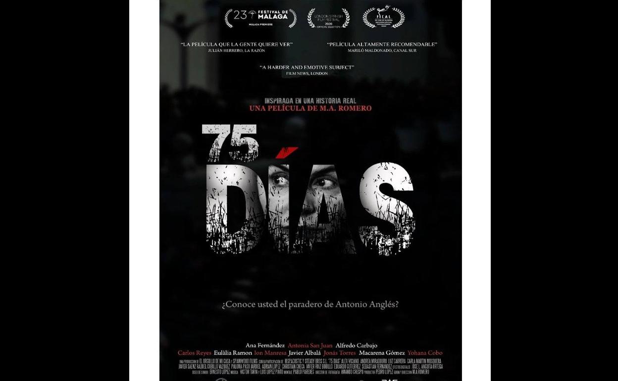 El auditorio del Centro Cultural acoge este viernes 27 de mayo la proyección de la película '75 Días'