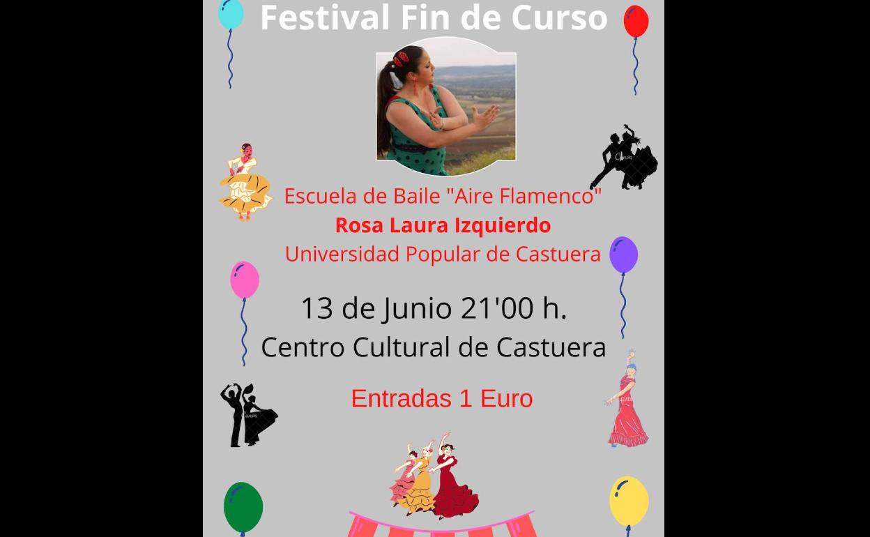 Festival Fin de Curso de la Escuela de Baile 'Aire Flamenco'