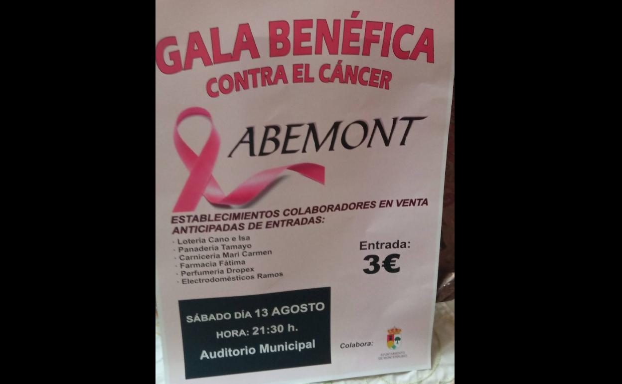 El auditorio de Monterrubio de la Serena acoge este sábado una gala benéfica contra el cáncer