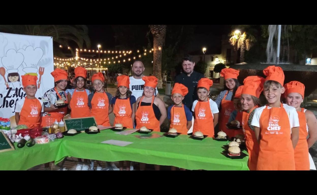 14 niños participan en la segunda ronda del concurso infantil de cocina 'Zagal Chef Corderex 2022'