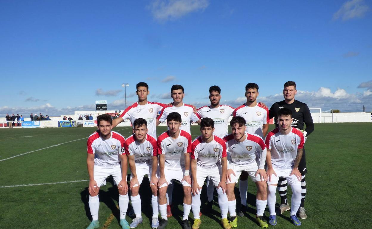 Once inicial del CD Castuera-Subastacar. 