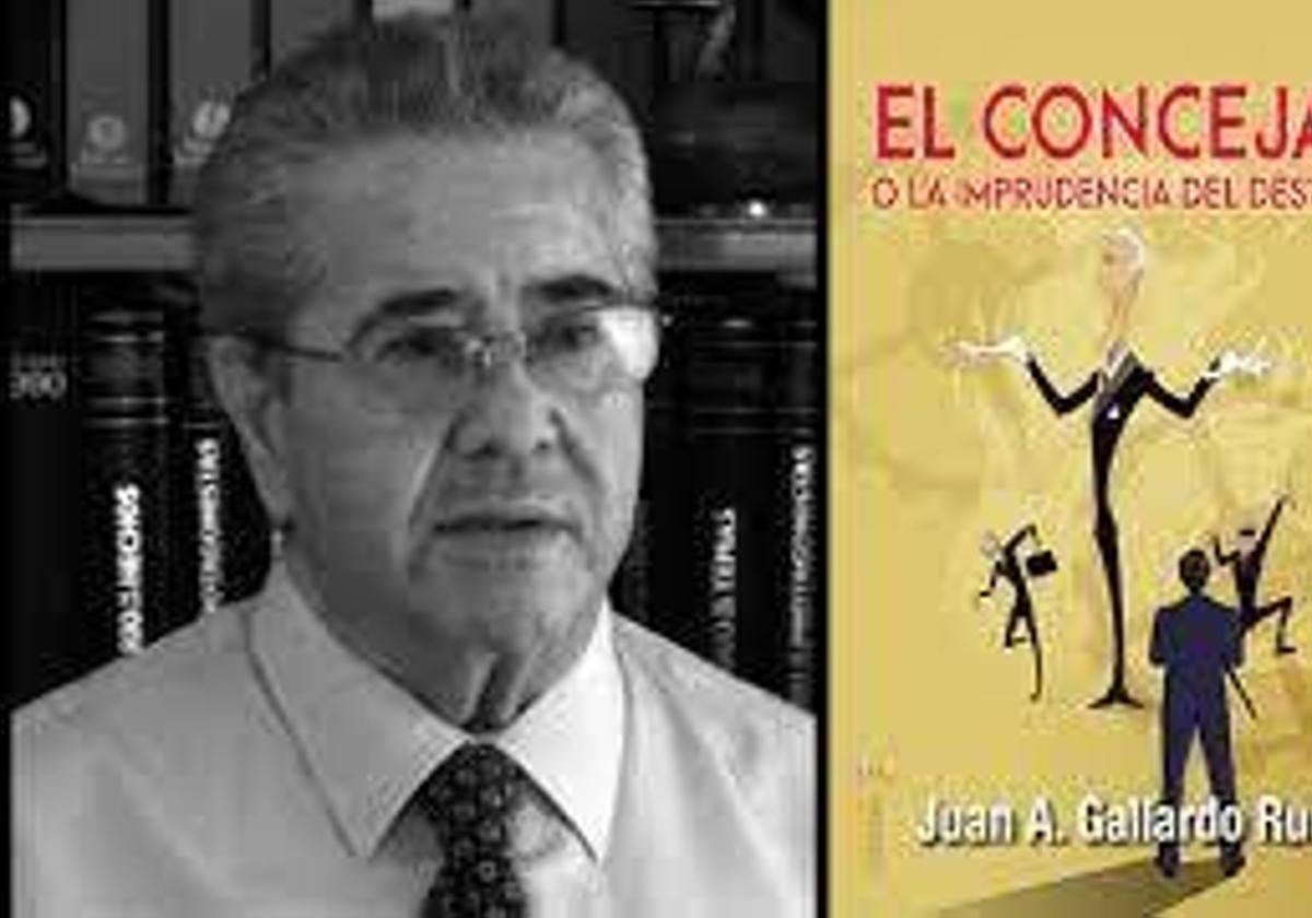 El escritor Juan Gallardo presenta en Castuera su novela 'El concejal o la imprudencia del destino'