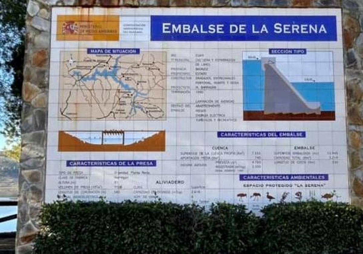 Los embalses de La Serena y Zújar bajan 4 hectómetros cúbicos en los últimos 7 días