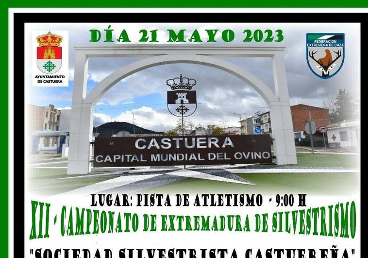 Castuera acogerá el domingo 21 de mayo el XII Campeonato de Extremadura de Silvestrismo