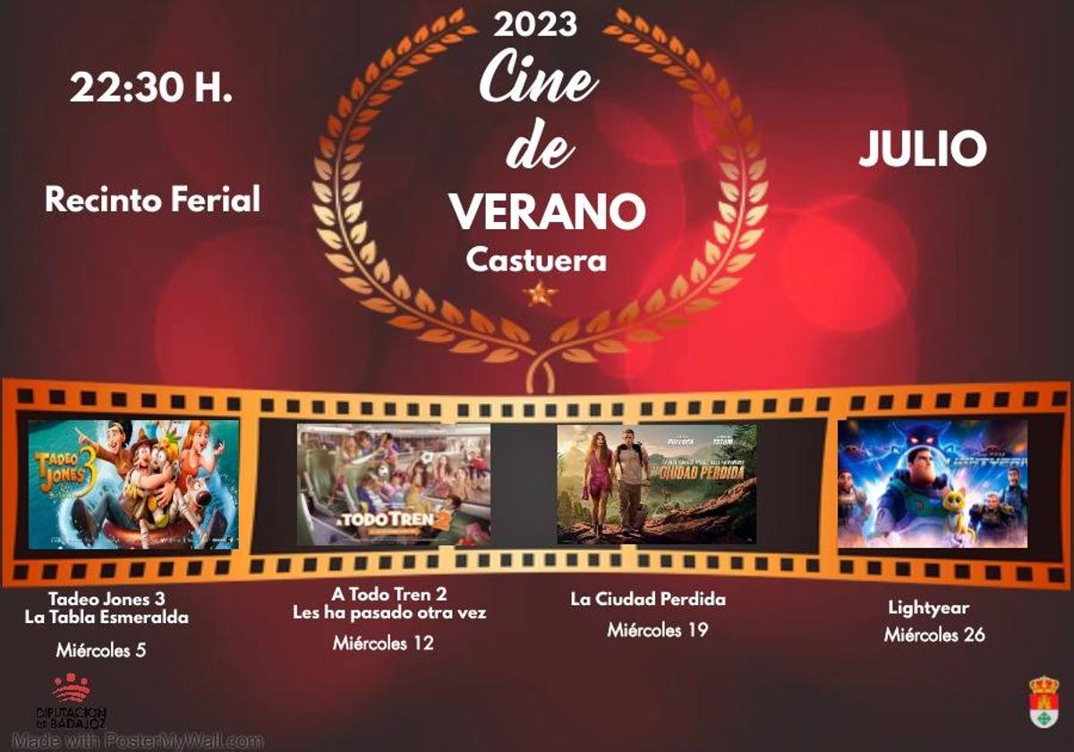 El cine al aire libre del ferial acoge este miércoles 5 de julio la proyección de la película «Tadeo Jones 3. La tabla esmeralda»