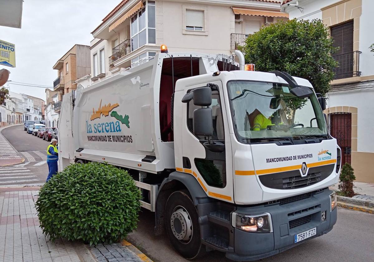 La Mancomunidad de La Serena refuerza el Servicio de Recogida de Residuos Sólidos Urbanos