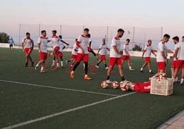 Entrenamiento del Club Deportivo Castuera-Subastacar.