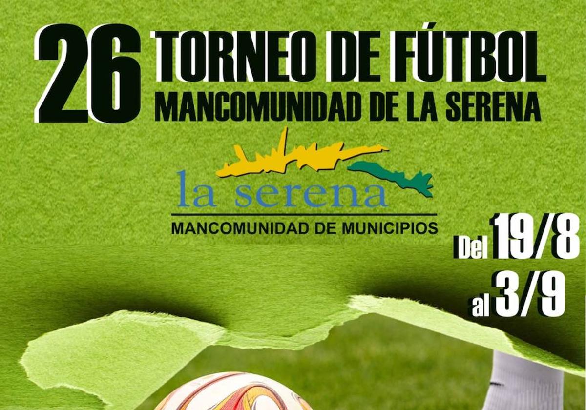 Presentado el cartel del Trofeo de Fútbol de verano Mancomunidad de La Serena