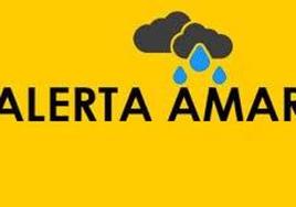 Alerta amarilla por lluvia en la comarca de La Serena